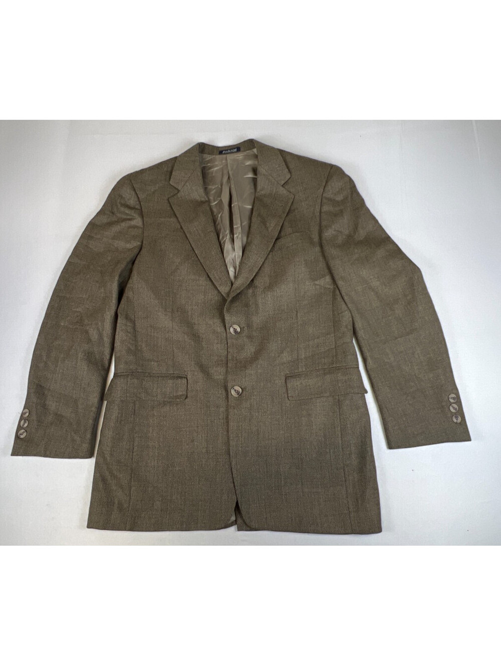 Vintage Austin Reed Woolmark Blazer Sport Coat Men's 38R Brown Made in USA